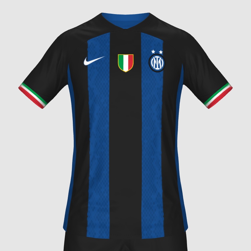 Inter 2025 Home Kit Concept FIFA 23 Kit Creator Showcase