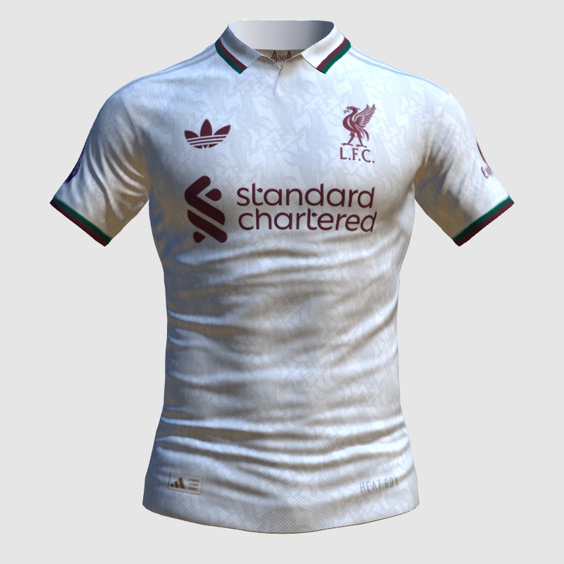 Liverpool FC x adidas 4th concept 25/26 - FIFA Kit Creator Showcase