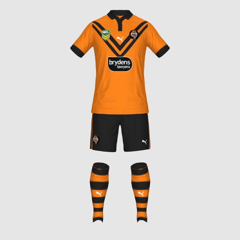 Balmain Tigers Home Concept - FIFA Kit Creator Showcase