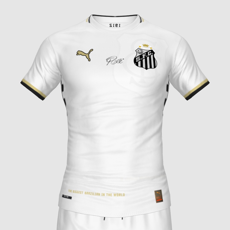 SANTOS FC CONCEPT TSHIRT HOME NIKE QSI INVESTIMENT - FIFA Kit