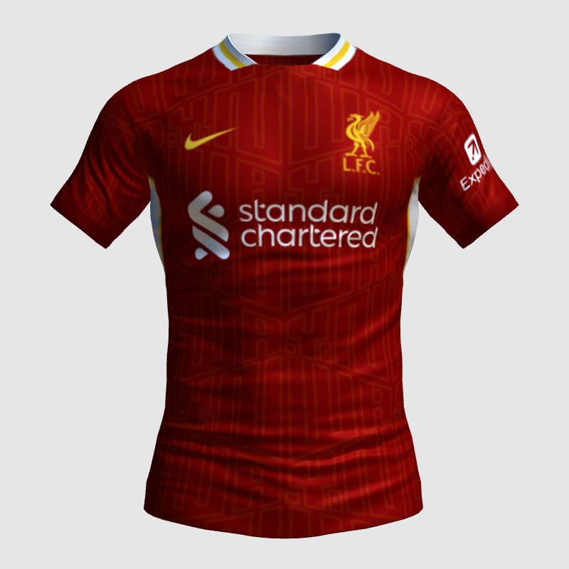 Liverpool 2024-25 Home Kit (KitHawk Template) - FIFA Kit Creator Showcase