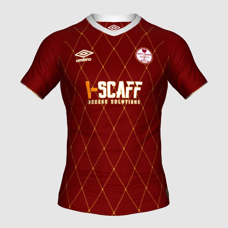Kelty Hearts Home FIFA 23 Kit Creator Showcase