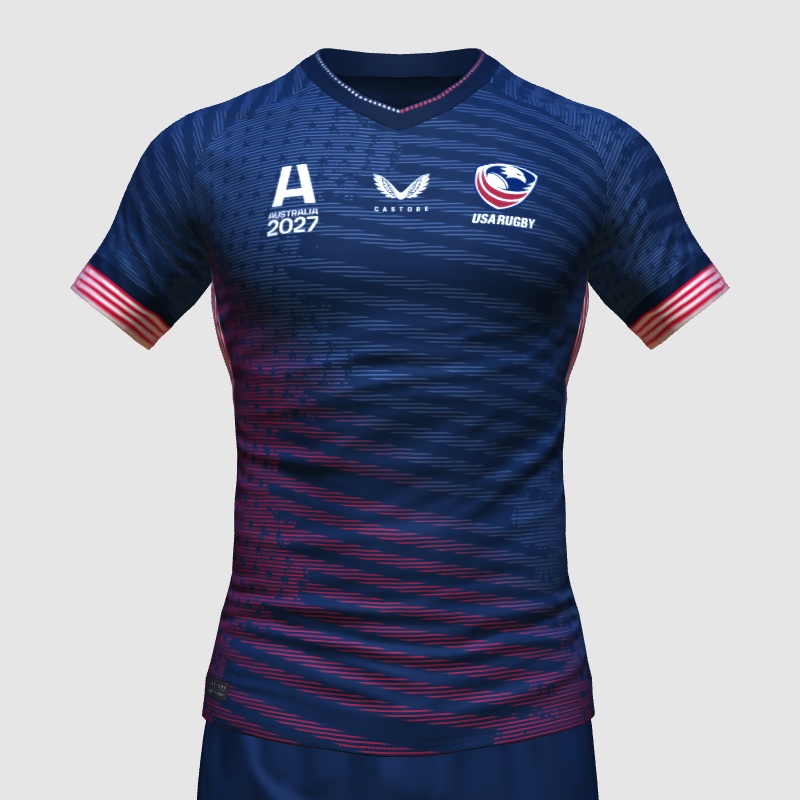 USA x Castore Rugby Away Jersey Concept FIFA 23 Kit Creator Showcase