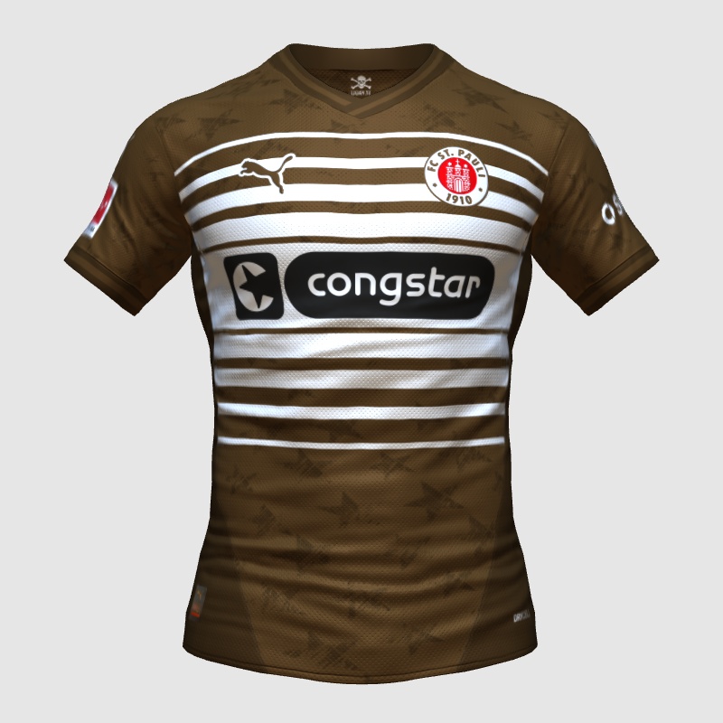St. Pauli 2024/25 home concept kit - FIFA Kit Creator Showcase