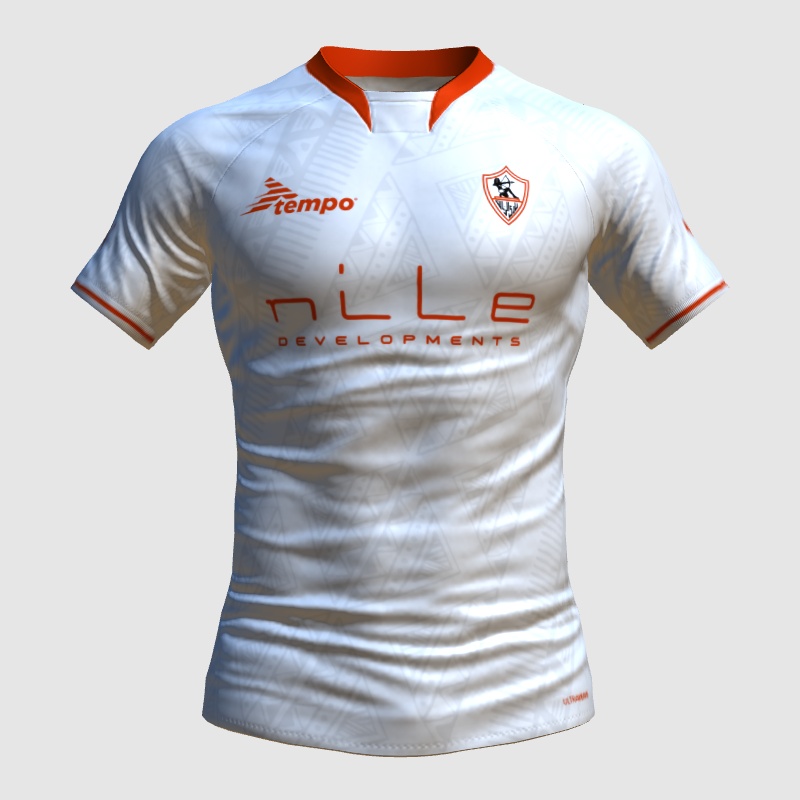 Zamalek Home Kit Concept FIFA 23 Kit Creator Showcase