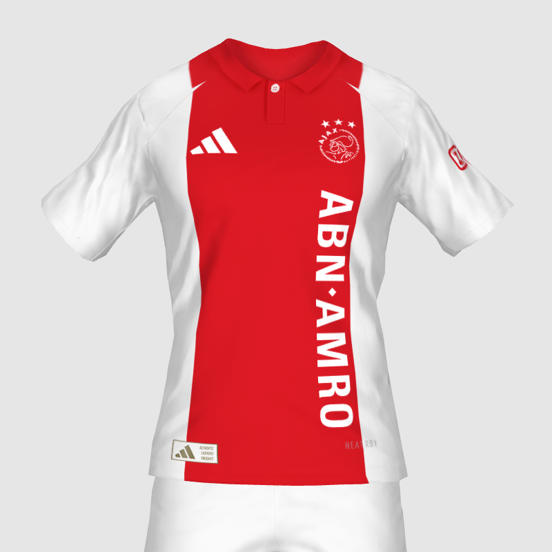 Ajax Home 24/25 - ABN Amro - FM Kit Creator Showcase