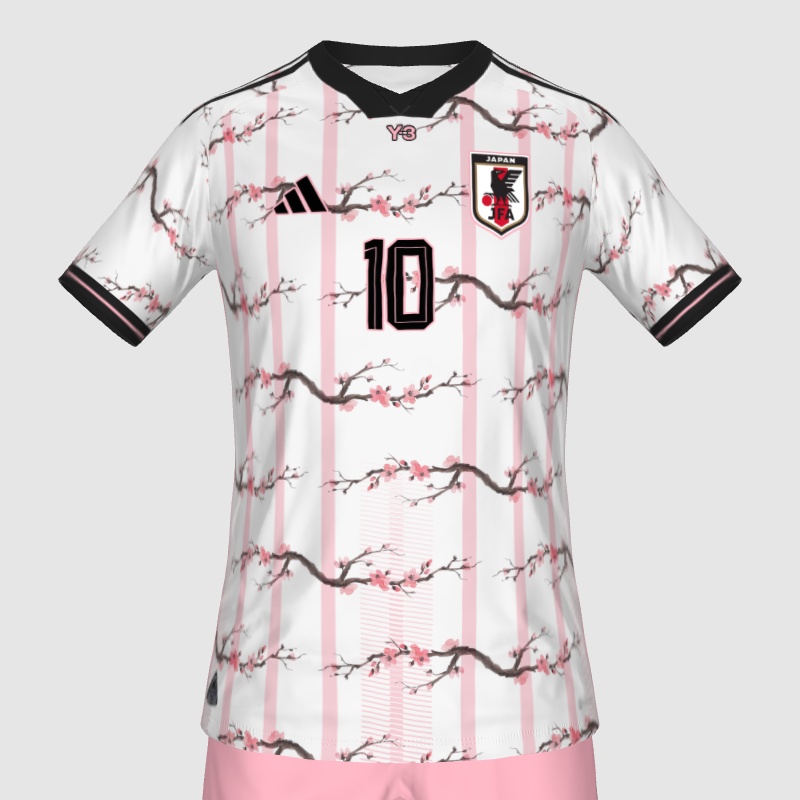Japan 2026 World Cup Kit Away Concept - FIFA Kit Creator Showcase