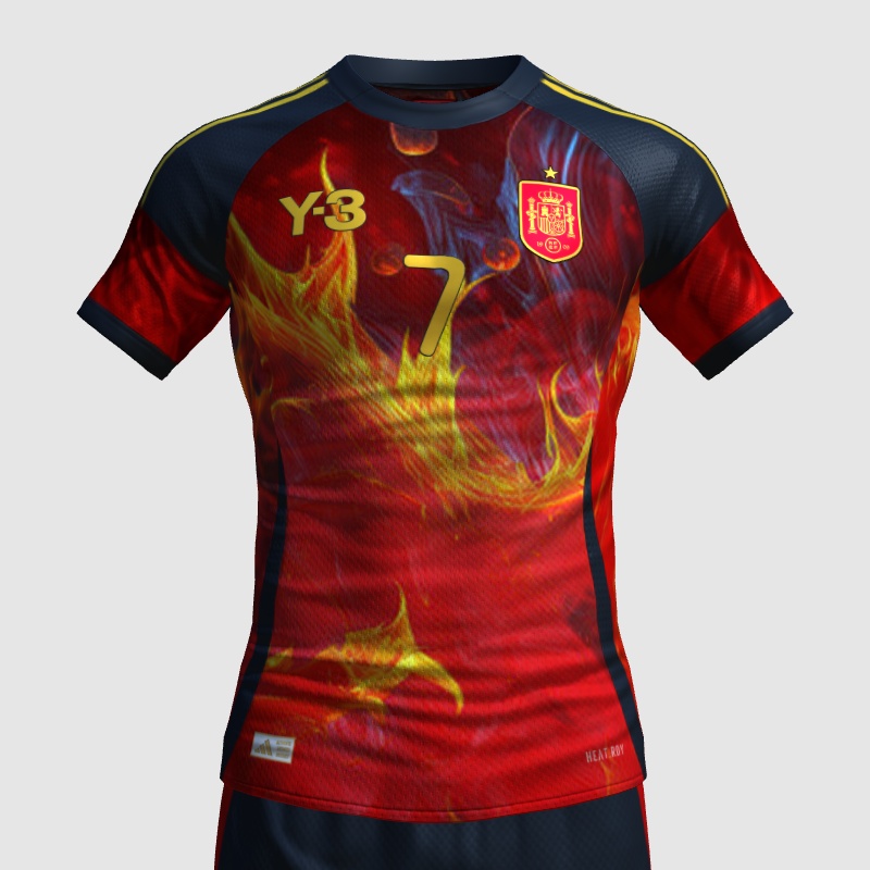 Y-3 x Spain kit concept - FIFA Kit Creator Showcase