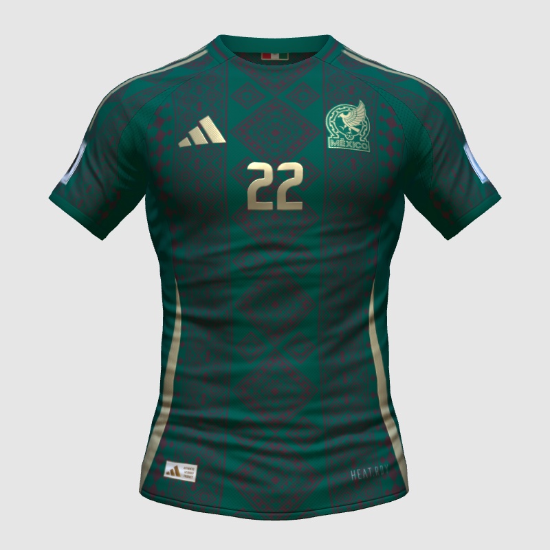 Mexico home concept 2025 FIFA 23 Kit Creator Showcase