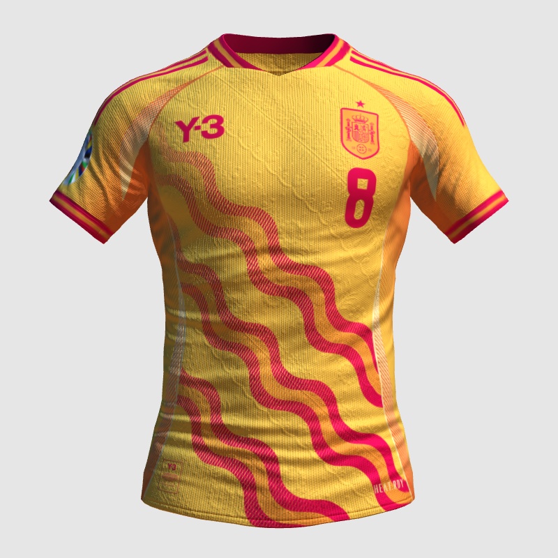 Spain x Yohji Yamamoto Away Concept - FIFA Kit Creator Showcase
