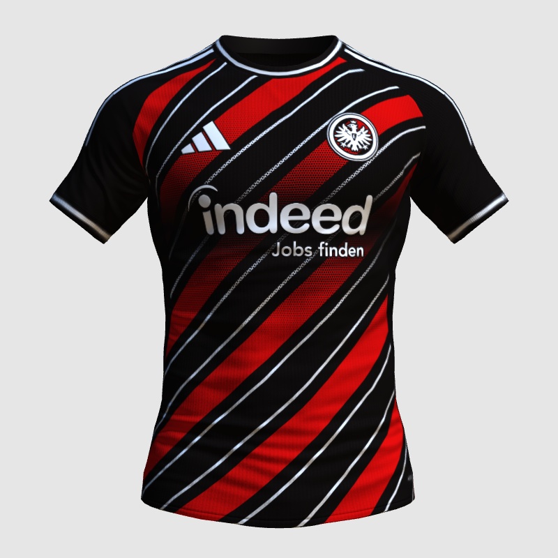 ウェア adidas Frankfurt kit 25/26 season kit adidas Eintracht Frankfurt 25/26 Home Jersey - Black