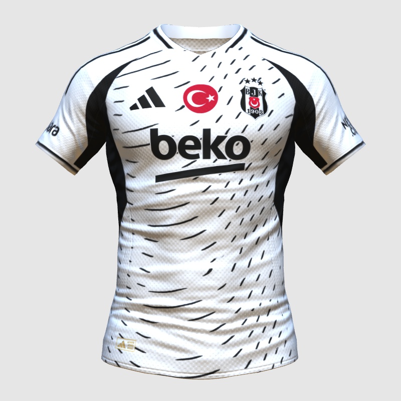 Maglia Besiktas 2024-25 #17 Immobile Europa League M Shirt Maillot