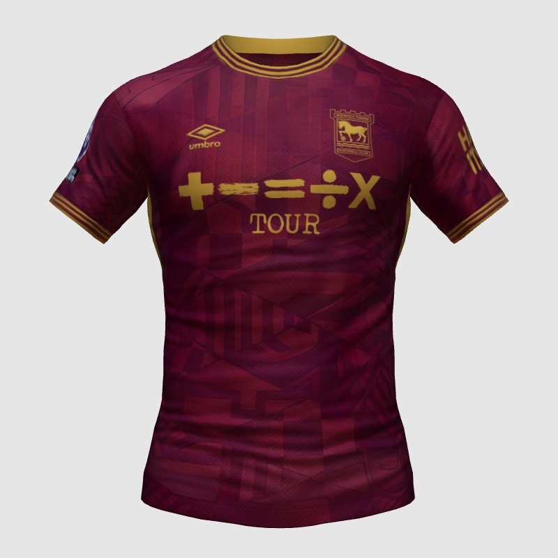 Ipswich Town 24-25 アウェイ Ipswich Town 24/25 Away Kit Fixed - FIFA Kit Creator Showcase