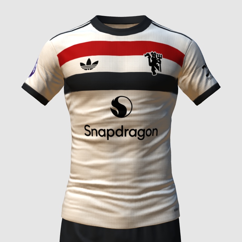 Manchester Utd x Adidas home kit 2024/2025 leaked FIFA 23 Kit Creator