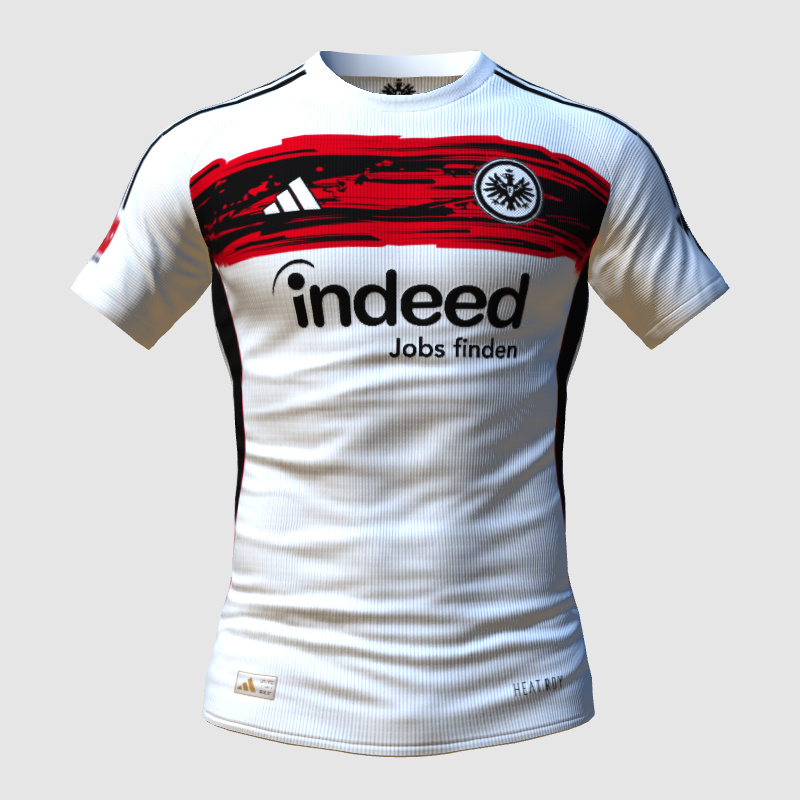 Eintracht Frankfurt 25/26 Away Adidas - FIFA Kit Creator Showcase