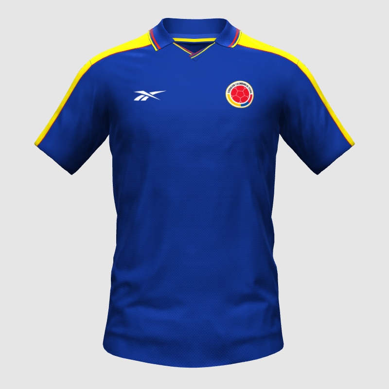 Selección Colombia 1998-2021 Reebok Visita - FIFA Kit Creator Showcase