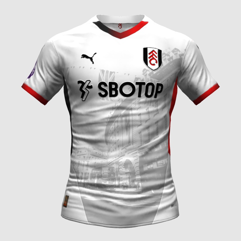 Fulham X Puma concept home kit - FIFA Kit Creator Showcase