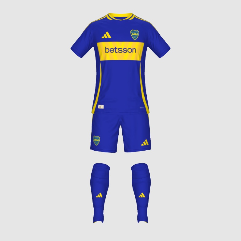 Boca Juniors 24/25 Home Kit - FIFA Kit Creator Showcase