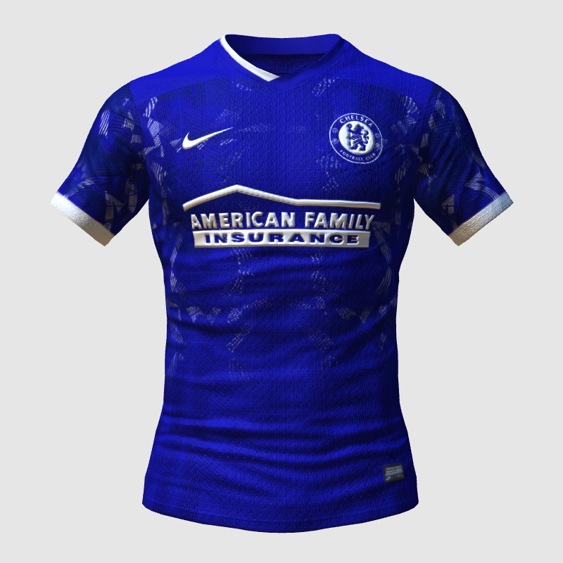 Chelsea X Nike 2025/26 Home Kit (Alex) FIFA Kit Creator Showcase