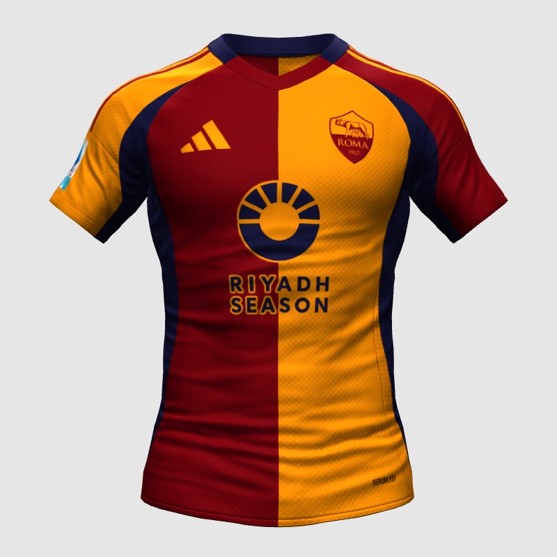 AS Roma Home Kit - FIFA Kit Creator Showcase