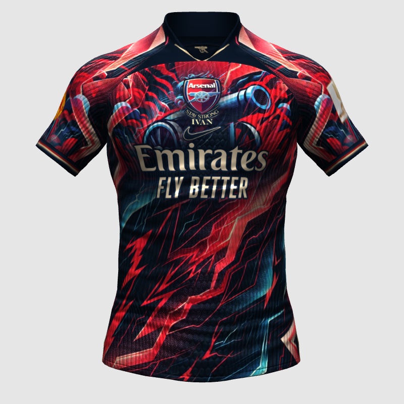 FKCWC Nike Arsenal Gunners 4th - FIFA Kit Creator Showcase
