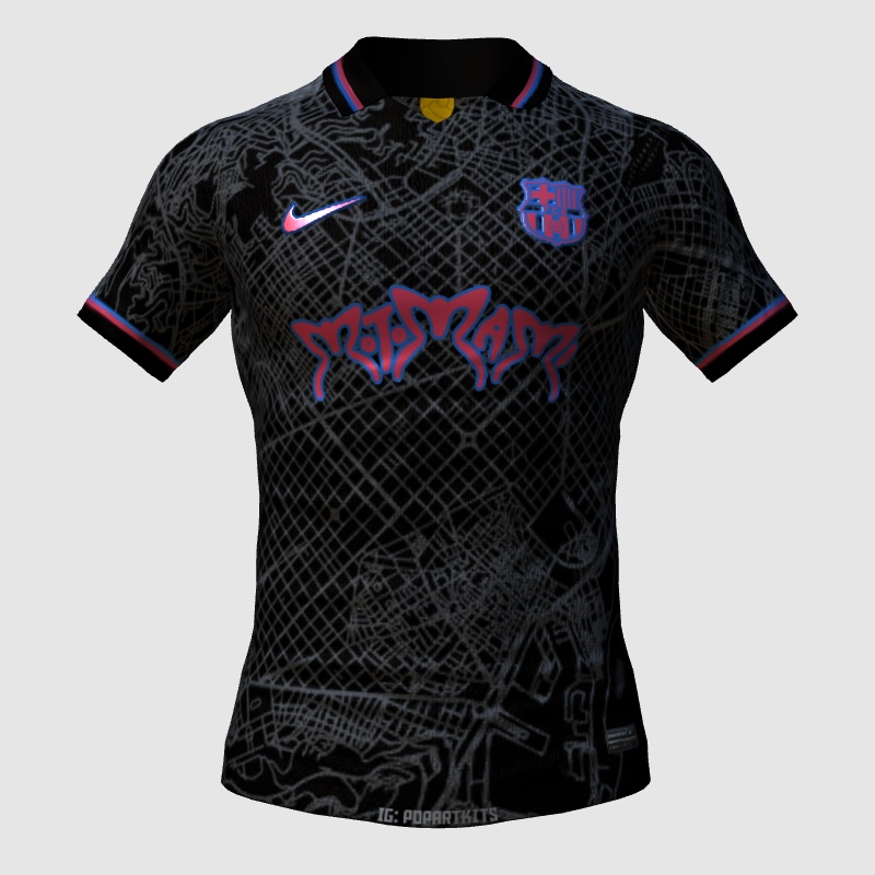 FC Barcelona Third Kit Concept '25 - FIFA Kit Creator Showcase