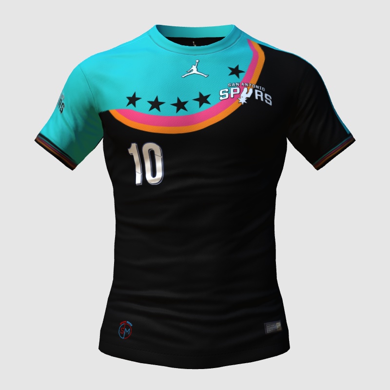 San Antonio Spurs NBA Requested By Eugene_7_Soccer - FIFA Kit Creator ...