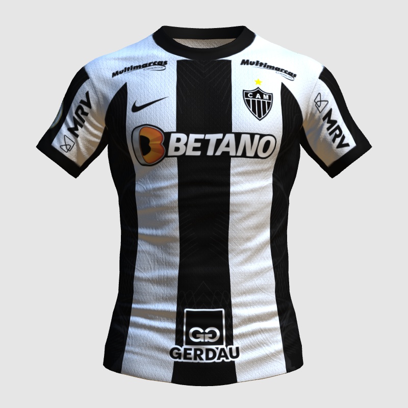 Atletico Mineiro x Nike 23/24 Home FIFA 23 Kit Creator Showcase