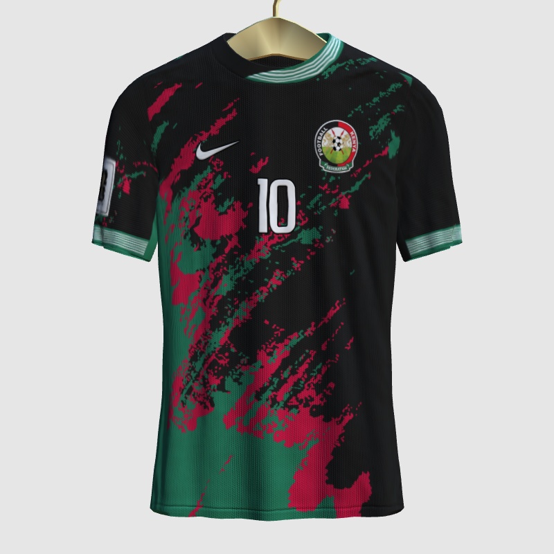 Kenyan Rdt Kit Kenya x Nike Away Concept 25/26 - FIFA Kit Creator Showcase