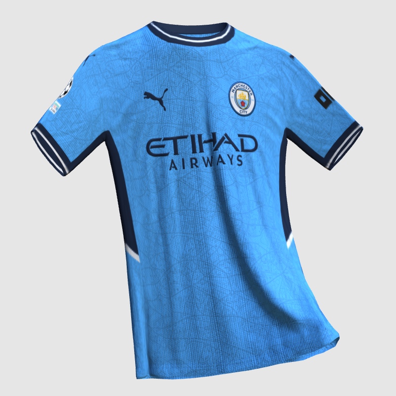 Manchester City x Puma - 25/26 Home Kit - FIFA Kit Creator Showcase
