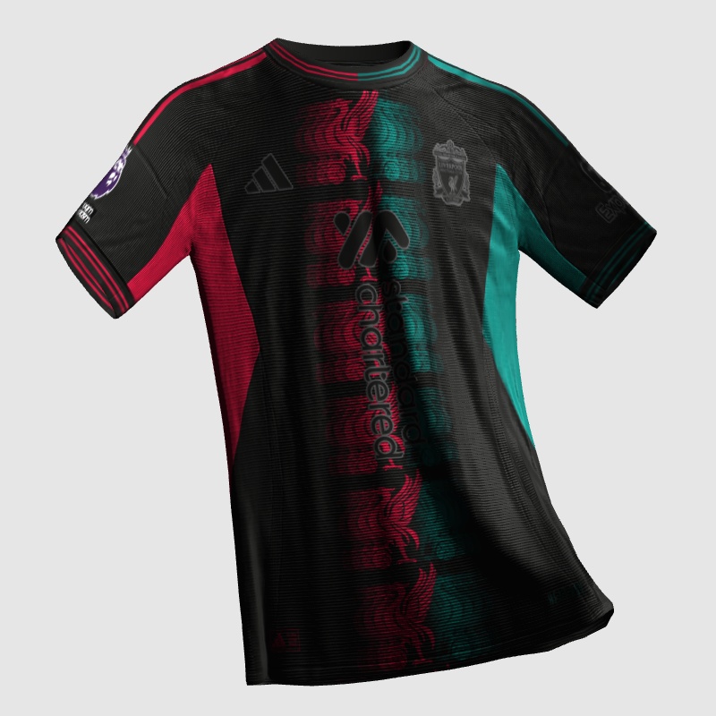 Liverpool FC 'Liverbird Barcode' Third Concept - FIFA Kit Creator Showcase