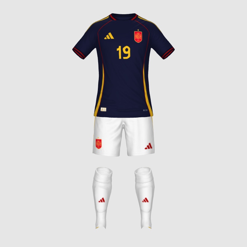 Spain Away Concept Kit V2 - FIFA Kit Creator Showcase