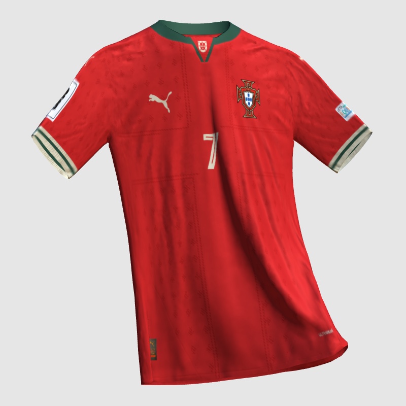 Portugal 2025 Home Kit Concept FIFA Kit Creator Showcase