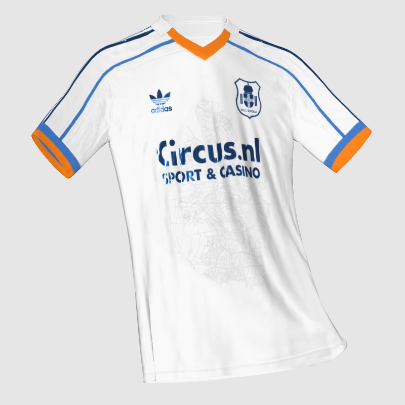 Adidas Originals PEC Zwolle 2025/26 Away Kit - FIFA 23 Kit Creator Showcase