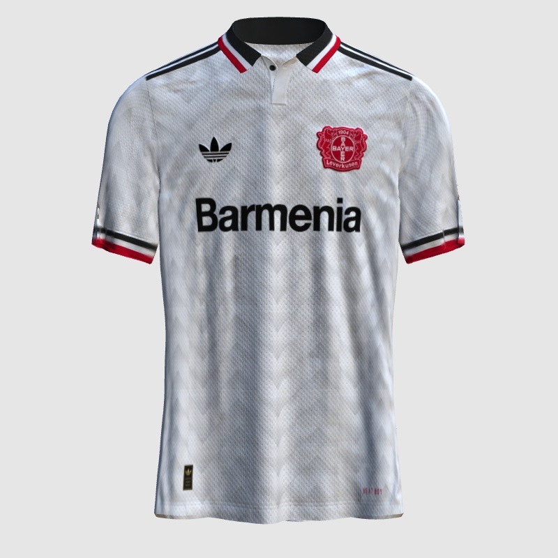 ゆ101★ adidas bayer Leverkusen 94-95  Vintage 90's Adidas Bayer 04 Leverkusen Football Shirt