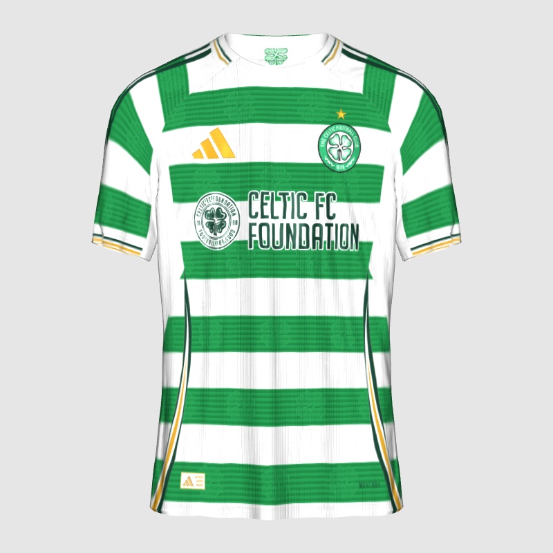 Adidas Celtic home kit concept - FIFA Kit Creator Showcase