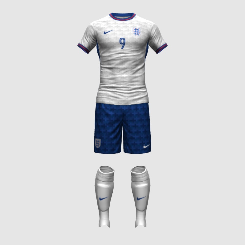 England FC Home Kit - FIFA Kit Creator Showcase