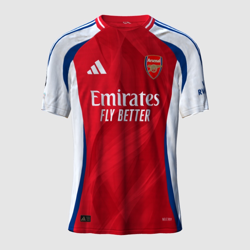 Arsenal x Adidas 24/25 Home II - FIFA Kit Creator Showcase