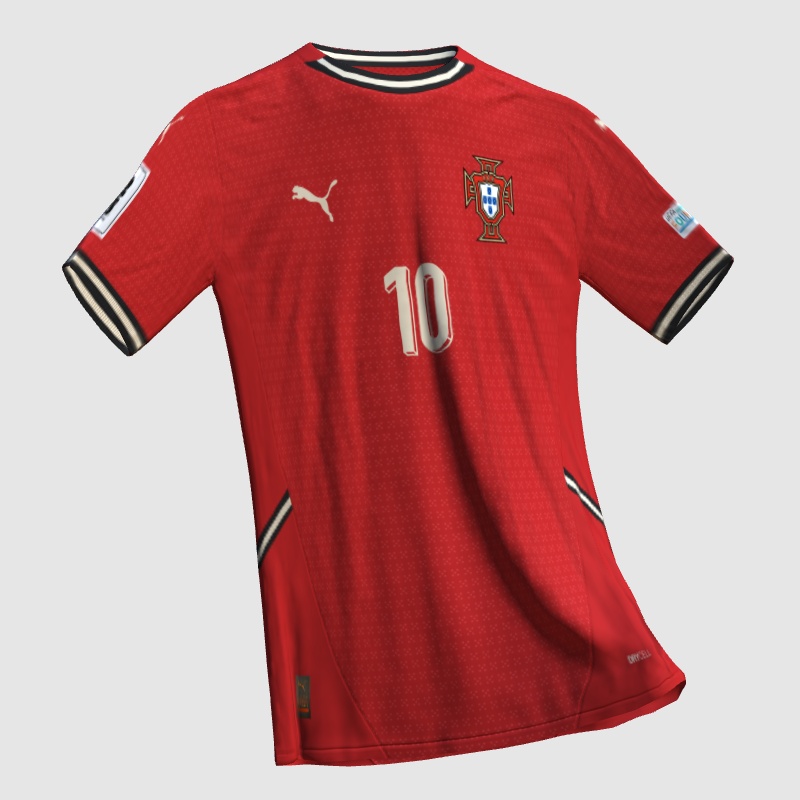 Portugal 2025 Home Kit (leak) FIFA Kit Creator Showcase