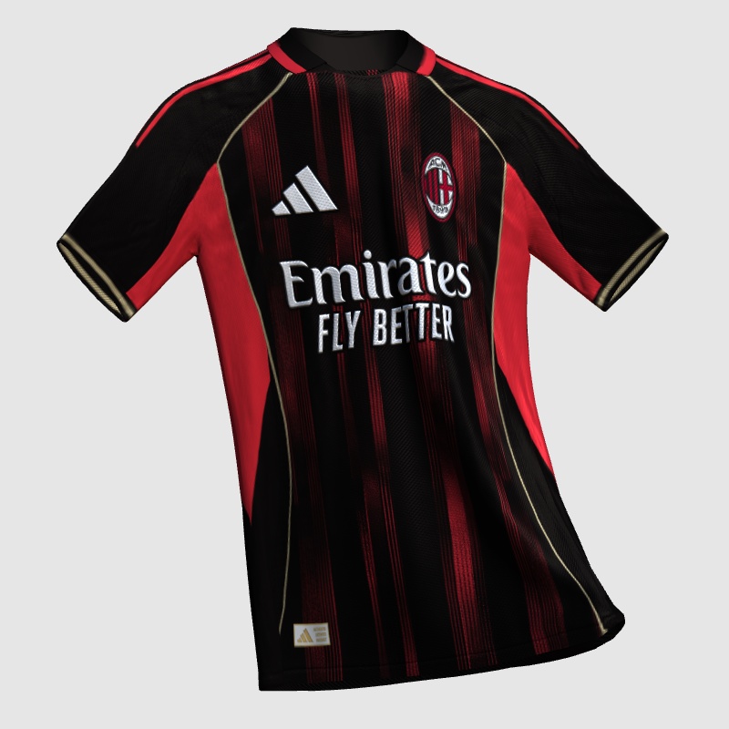 adidas ac milan shirt