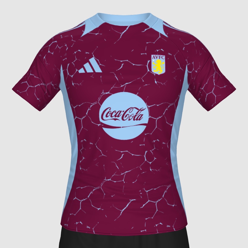 Aston Villa 20252026 Home Concept FIFA Kit Creator Showcase