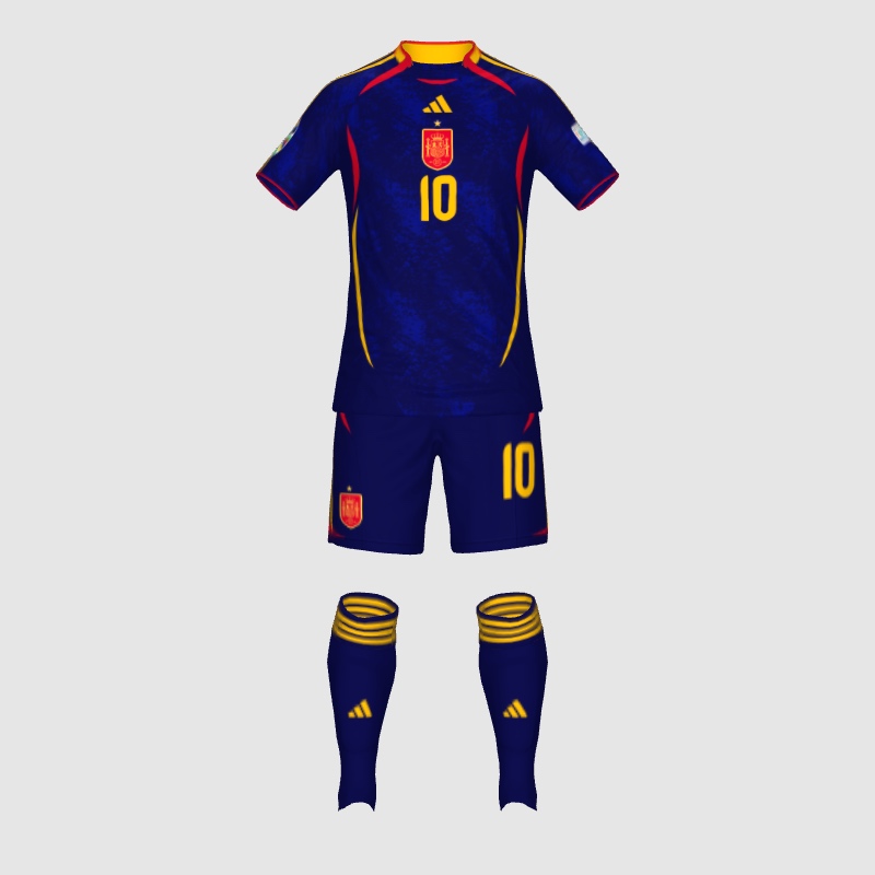 Spain 2026 away fan concept - FIFA Kit Creator Showcase