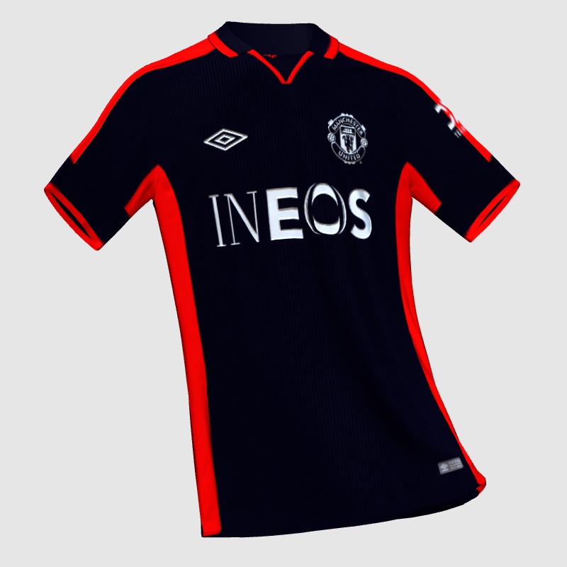 Manchester United X Umbro 2025/26 Away Kit Concept - FIFA Kit