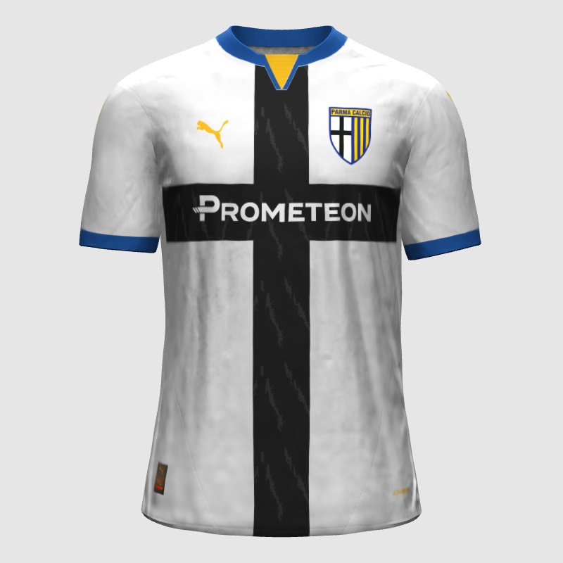 Parma 2025-26 Puma Home Kit Concept - FIFA Kit Creator Showcase