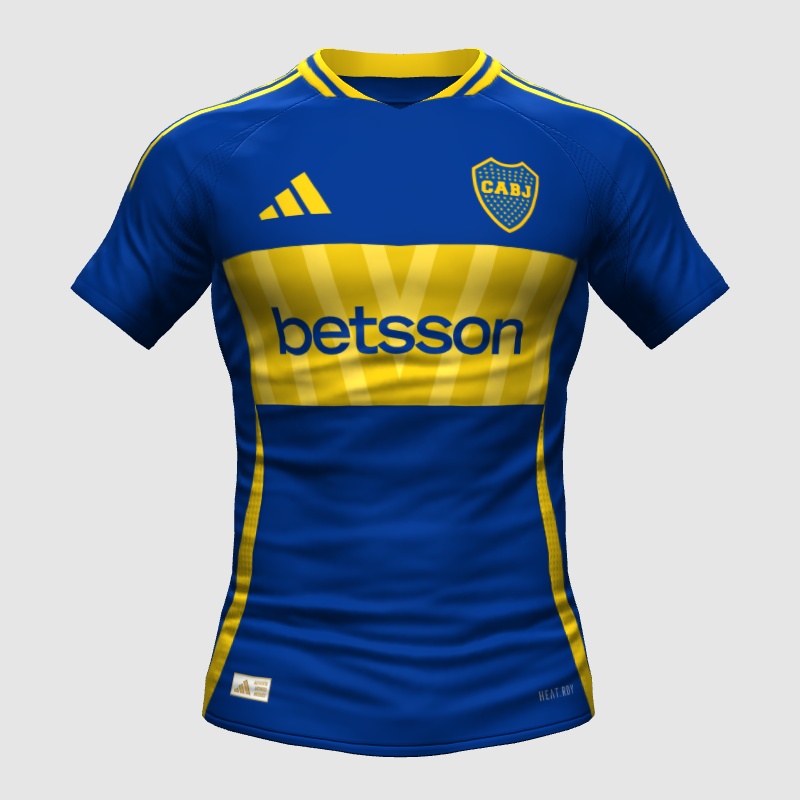 Boca Juniors 2024/25 - Home Kit - FIFA Kit Creator Showcase