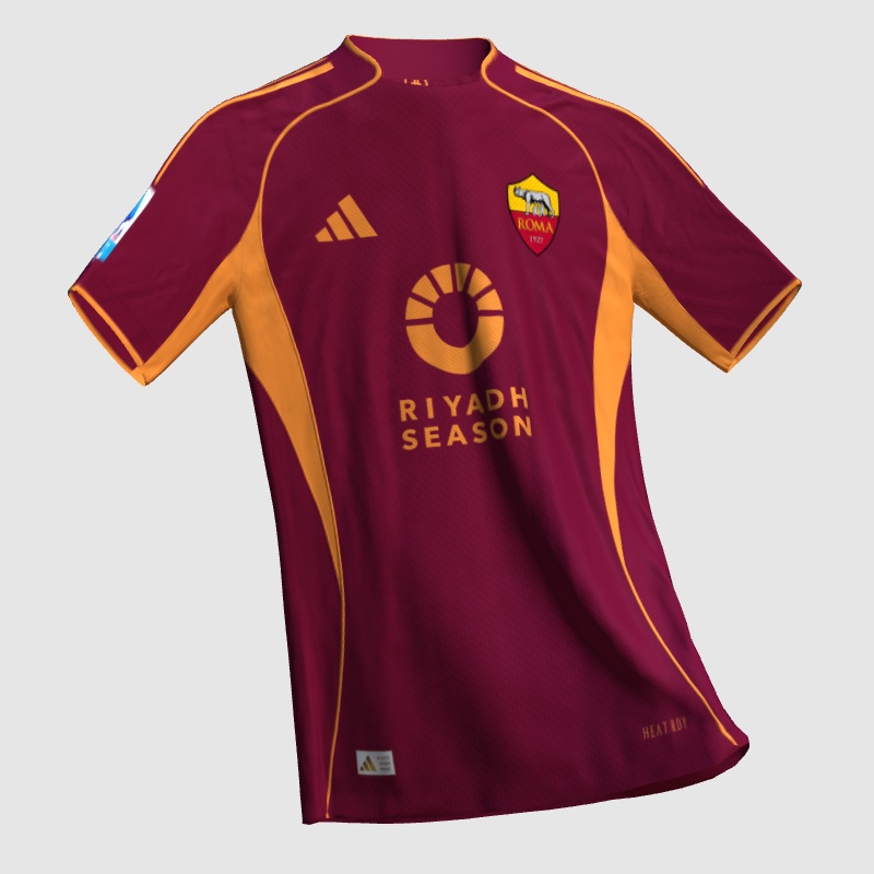 AS Roma 25/26 Home Kit - FIFA Kit Creator Showcase