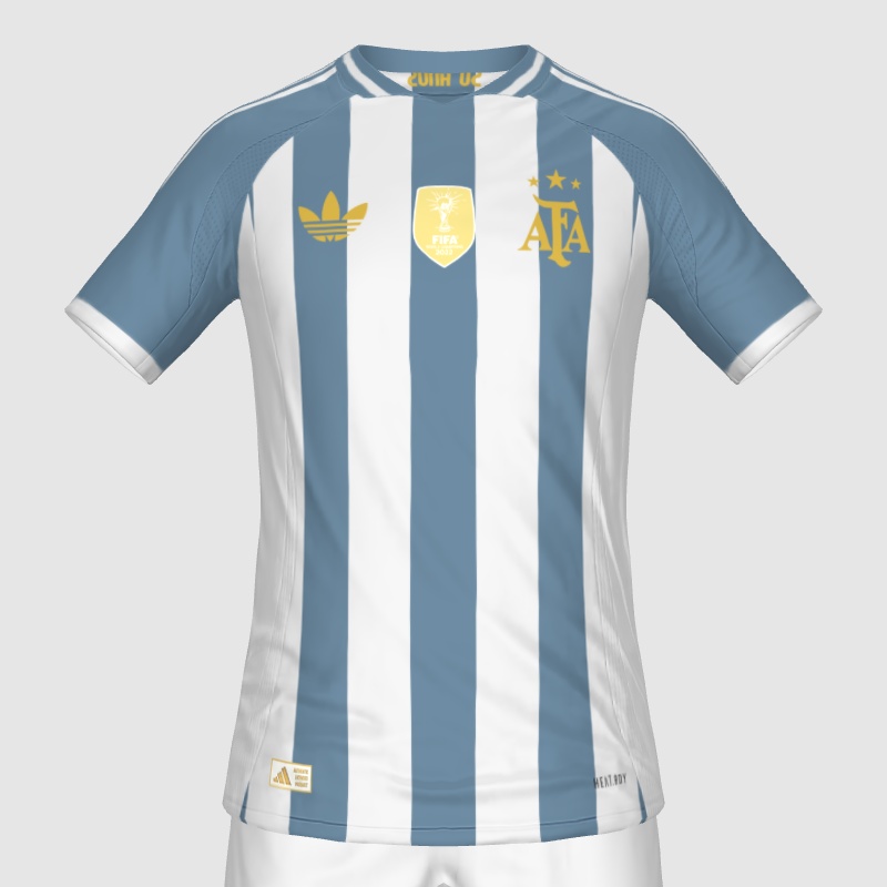Argentina Kit Home, Adidas 50 Years - FIFA Kit Creator Showcase