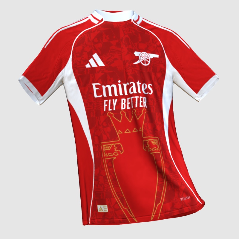 Arsenal Premier League invincibles Kit - FIFA Kit Creator Showcase