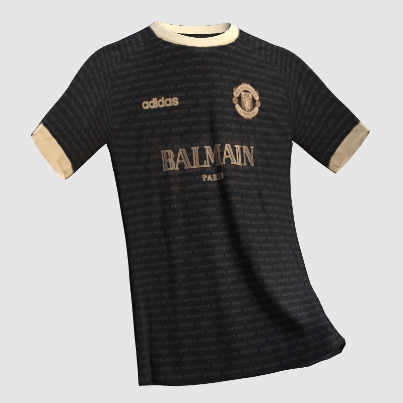 Manchester United X Adidas X Balmain Paris - FIFA Kit Creator Showcase