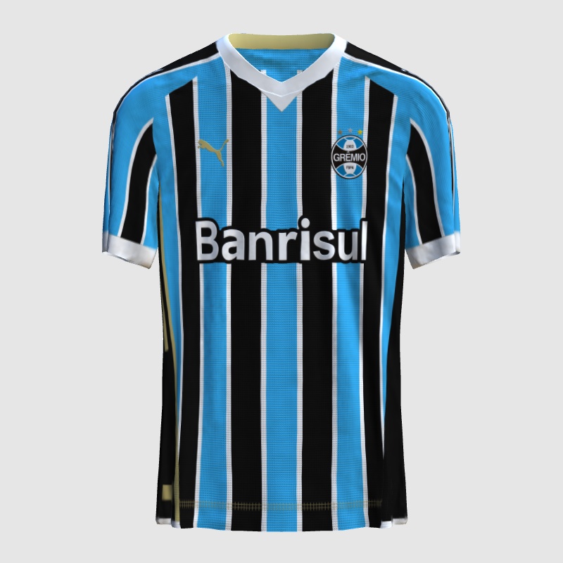 Puma Gremio サッカーシャツ L Grêmio x Puma 09/10 Libertadores Authentic - FIFA Kit Creator Showcase